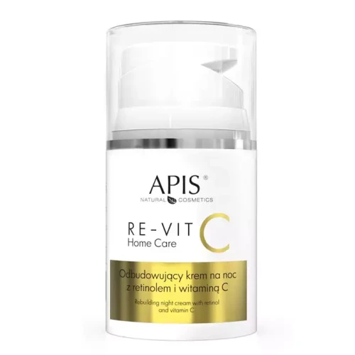 Apis Re-vit C Home Care Odbudowujący krem na noc z retinolem i witaminą C 50ml