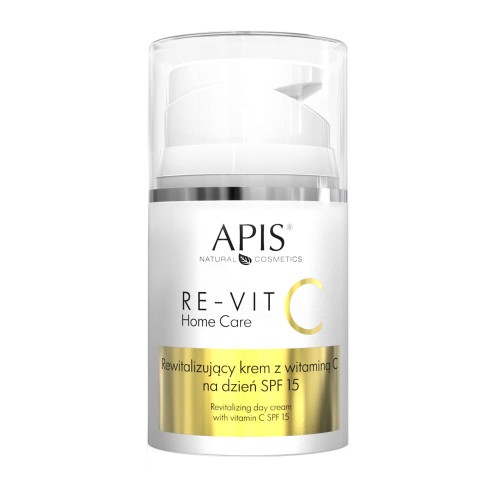 Apis Revit-C Home Care Rewitalizujący krem z witaminą C na dzień SPF15 50ml