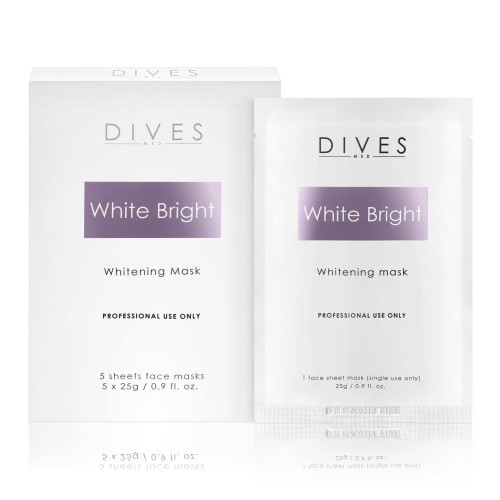 DIVES MED - White Bright Mask - maska depigmentująca 1x25g 