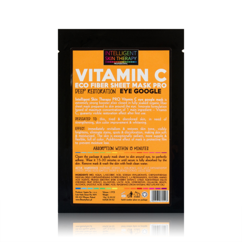 BeautyFace IST Wzmacniająco-regenerująca maska pod oczy z Witaminą C 1szt.