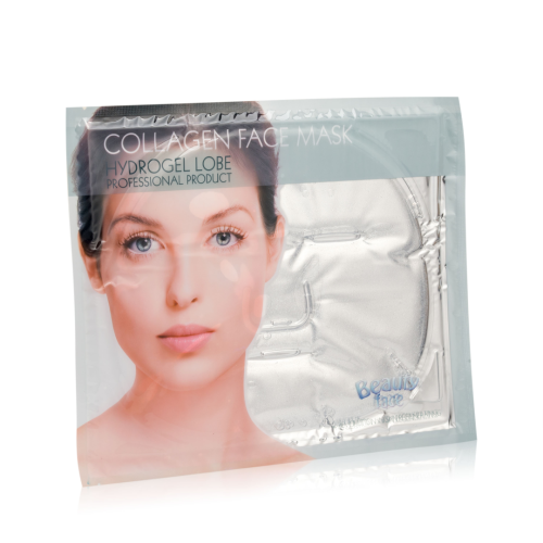 BeautyFace Odmładzająco odżywcza maska kolagenowa z diamentami i drobinkami srebra 1szt.