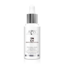 Apis Professional Drop of Relaxation Orientalny olejek wygładzający do masażu twarzy 30ml