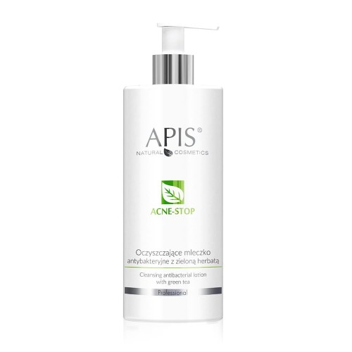 Apis Professional Acne-stop Oczyszczające Mleczko Antybakteryjne z Zieloną Herbatą 300ml