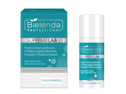 Bielenda Professional Supremelab Hyalu Minerals Hydro-krem pod oczy z Kwasem Hialuronowym 15ml