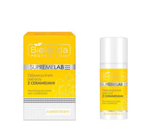 Bielenda Professional Supremelab Barrier Renew Odżywczy krem pod oczy z ceramidami 15ml