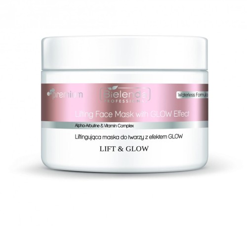 Bielenda Professional LIFT & GLOW  Liftingująca maska do twarzy z efektem GLOW 115g