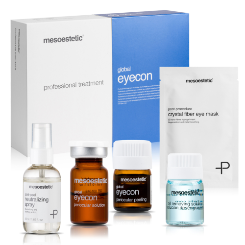 Mesoestetic Global Eyecon Profesjonalna kuracja niwelująca niedoskonałości skóry okolic oczu