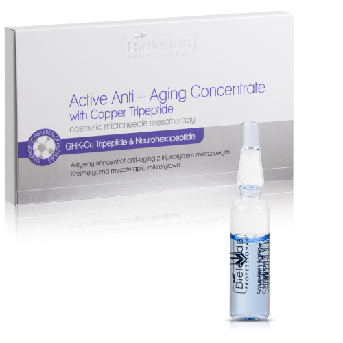Bielenda Professional MESO MED Aktywny koncentrat anti-aging z tripeptydem miedziowym (10x3ml)
