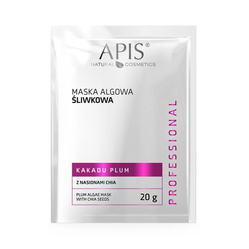 Apis Professional Kakadu Plum Śliwkowa maska algowa z nasionami chia 20g