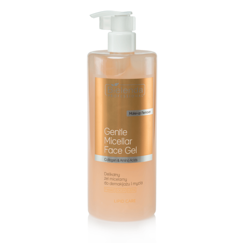 Bielenda Professional Lipid Care Delikatny żel micelarny do demakijażu twarzy, oczu i ust 500ml