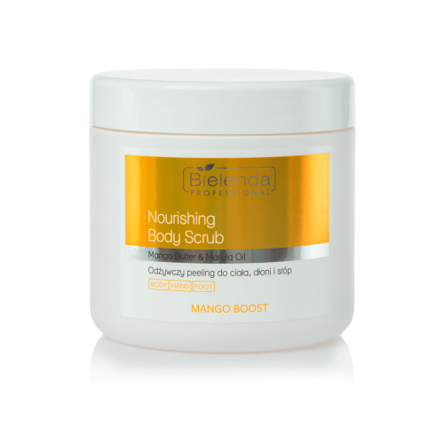 Bielenda Professional Mango Boost odżywczy peeling do ciała, dłoni i stóp 550g