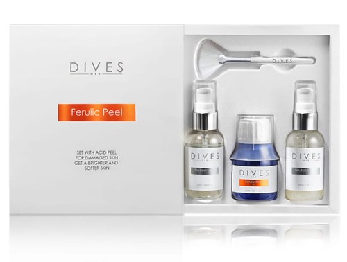 DIVES med. - Ferulic Peel Antyoksydacyjny zestaw peelingujący 50ml