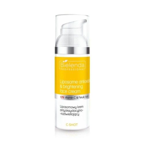 Bielenda Professional C-SHOT Liposomowy krem antyoksydacyjno-rozświetlający 10% Witaminy C 50ml
