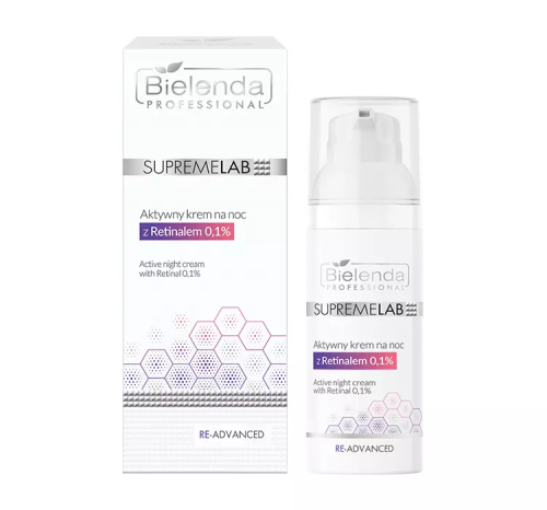 Bielenda Professional Supremelab Re-Advanced Aktywny krem na noc z retinolem 50ml