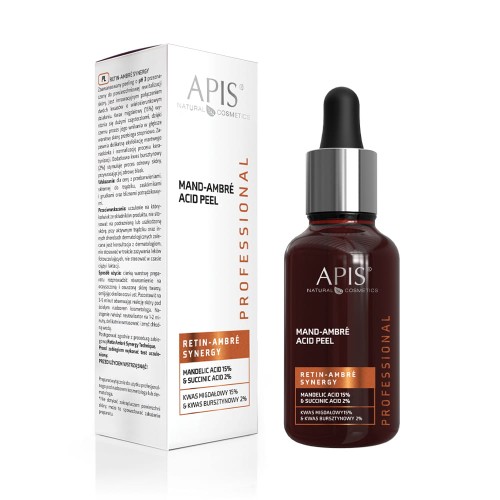 Apis RETIN-AMBRE SYNERGY Mand-Ambré Acid Peel Kwas migdałowy 15% & kwas bursztynowy 2% 30ml