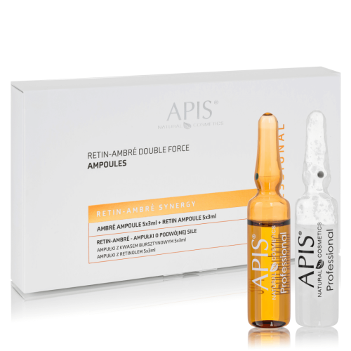 Apis RETIN-AMBRE SYNERGY Ampułki o podwójnej sile 10x3ml