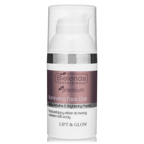 Bielenda Professional LIFT & GLOW Rozświetlający eliksir do twarzy z efektem tafli wody 30ml