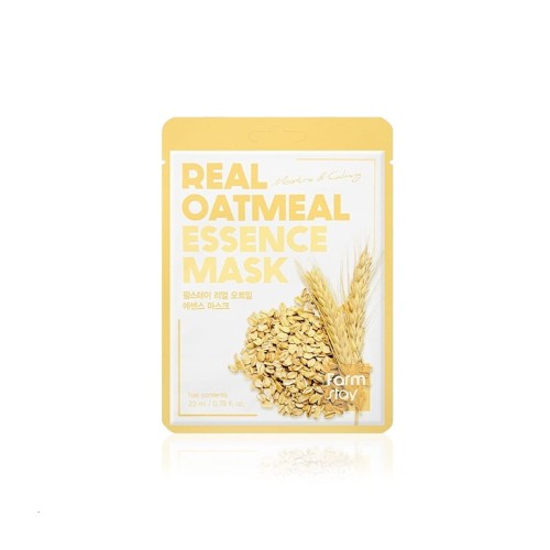 Farmstay Real Oatmeal Essence Mask - Maska z Ekstraktem z Owsa 1szt.