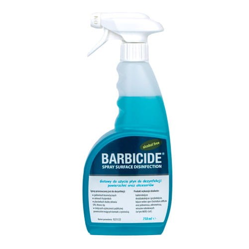 Barbicide - bezpieczny spray do dezynfekcji 750ml