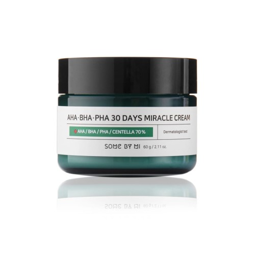 Some By Mi AHA-BHA-PHA 30 Days Miracle Cream - Krem z kwasami do 30-dniowej kuracji 60ml