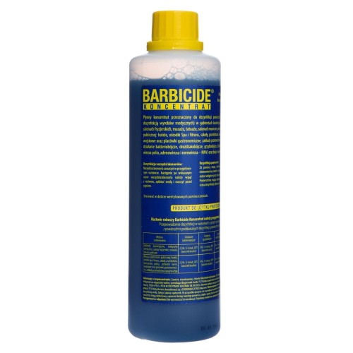 Barbicide - bezpieczny koncentrat do dezynfekcji narzędzi i akcesoriów 500ml