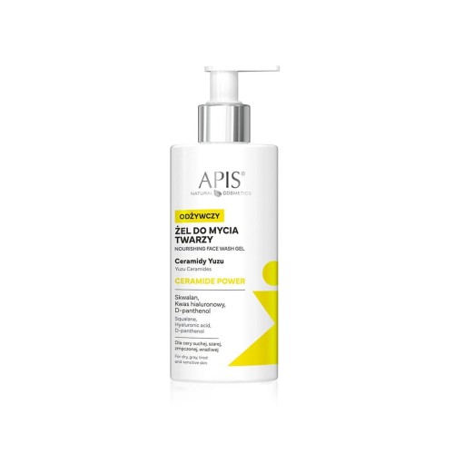 Apis CERAMIDE POWER Odżywczy żel do mycia twarzy 300ml  