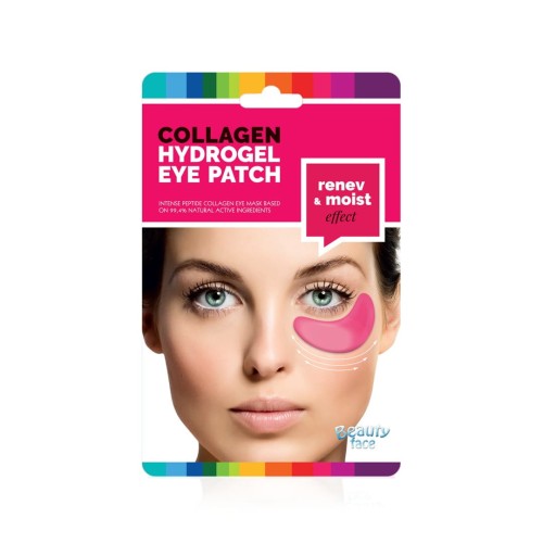 BeautyFace - Zestaw 5 par regenerująco-nawilżających kolagenowych płatków pod oczy z czerwonym winem 
