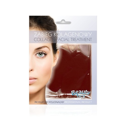 BeautyFace - Odżywczo-regenerujący zabieg kolagenowy z gorzką czekoladą (maska+serum) 