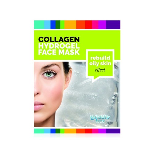 BeautyFace - Odżywczo-odmładzający zabieg kolagenowy z diamentami i drobinkami srebra (maska+serum) 