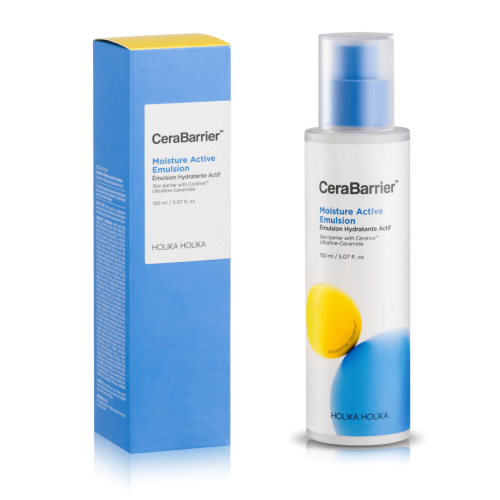 Holika Holika CeraBarrier Moisture Active Emulsion 150ml - Nawilżająca lekka emulsja do twarzy z ceramidami