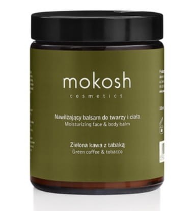 Mokosh Nawilżający balsam do twarzy i ciała Zielona kawa z tabaką 180ml