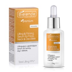 Bielenda Professional TOTAL LIFTING PPV+ Liftingująco-ujędrniające serum do twarzy, szyi i dekoltu 30ml