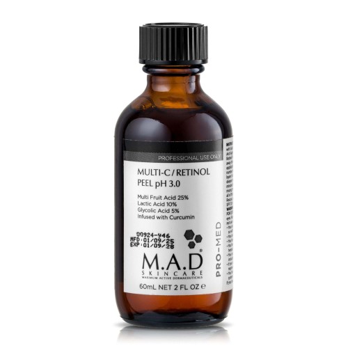 M.A.D Multi C Retinol Peel 60ml - Peeling dla skóry szarej/dojrzałej