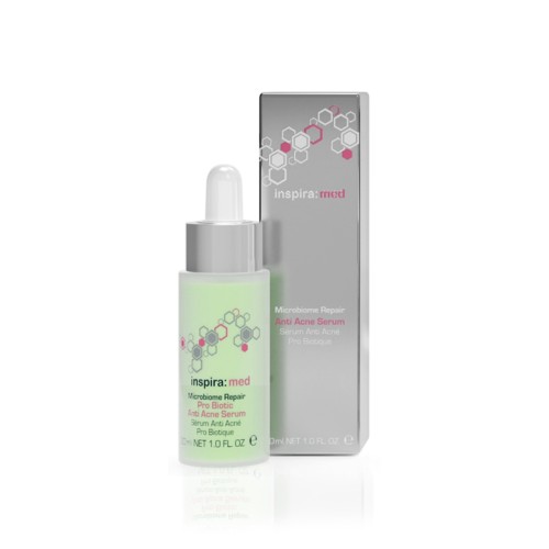 Inspira:med Microbiome Pro Biotic Anti Acne Serum - Probiotyczne serum przeciwtrądzikowe 30ml