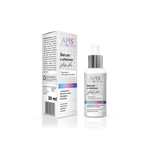 Apis Crystal Skin Serum do twarzy z efektem glass skin 30ml 