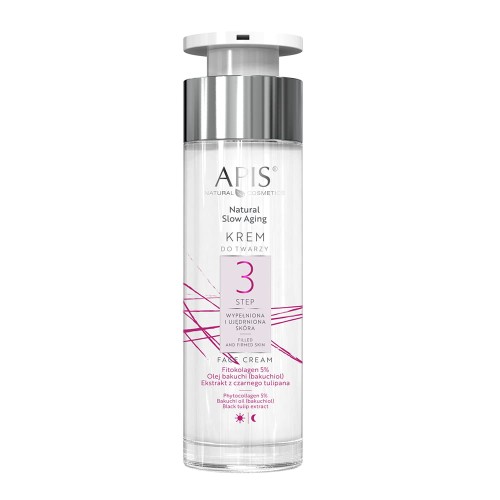 Apis Natural Slow Aging Krem do twarzy STEP 3 - wypełniona i ujędrniona skóra 50ml 