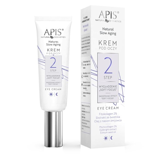 Apis Natural Slow Aging Krem pod oczy STEP 2 - wygładzenie "Soft Focus" 15ml 