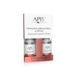 Apis Exfoliating Home Care Zestaw intensywna odnowa skóry w 20 dni 2x15ml