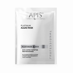 Apis Platinum Gloss Platynowa maska algowa z tripeptydem miedziowym i niacynamidem 20g