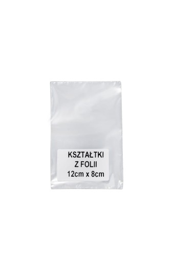 Kształtka z folii prostokąt 8cmx12cm 100szt.