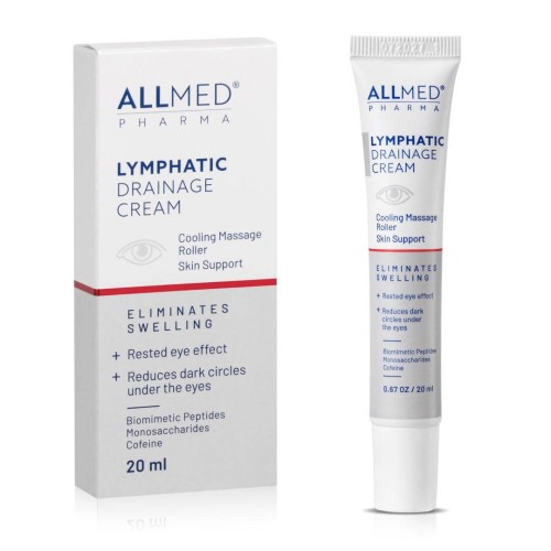 AllMed Lymphatic Drainage Cream - Zaawansowany krem pod oczy na obrzęki 20ml 