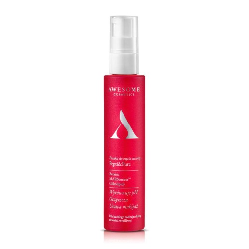 Awesome Cosmetics Pianka do mycia twarzy Pepti&Pure 100ml