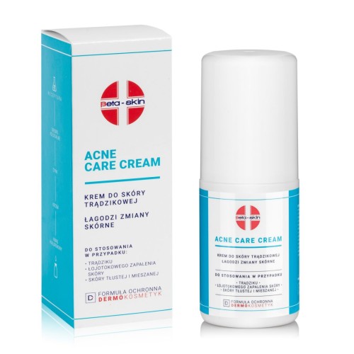 Beta-Skin Acne Care Krem do cery trądzikowej mieszanej i tłustej 75ml
