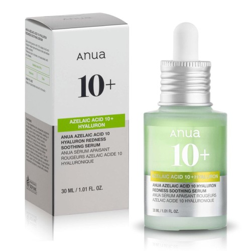 Anua - Azelaic Acid 10 Hyaluron Redness Soothing Serum - Serum z kwasem azelainowym i hialuronowym 30ml
