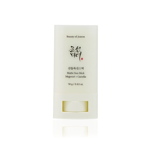 Beauty of Joseon Matte Sun Stick Mugwort + Camelia - Przeciwsłoneczny krem SPF50+ w sztyfcie 18g 