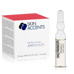 Skin Accents Fair Skin Complex - Ampułki na przebarwienia z wit. C 25x2ml