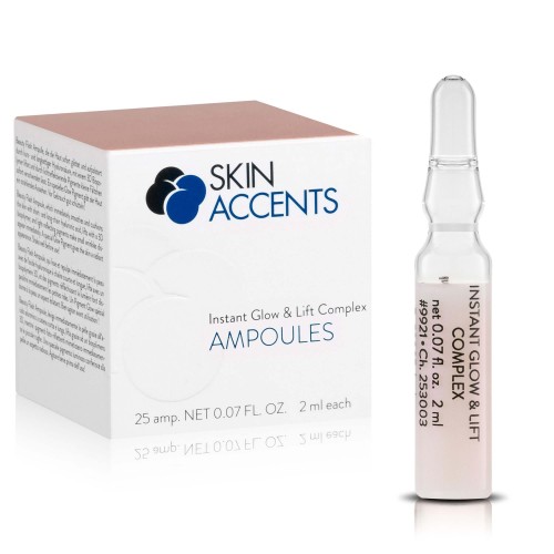 Skin Accents Instant Glow & Lift Complex - Ampułki z natychmiastowym efektem glow 25x2ml