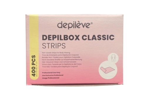 DEPILEVE Paski Depilbox 400 szt. - paski do depilacji przy użyciu wosku