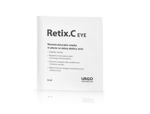 Retix.C Eye+ Nano-Mask - Maska w płacie na skórę okolicy oczu (1x6ml)