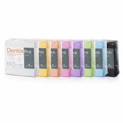 Śliniak z kieszenią Dentix Pro Pocket - 50szt różne kolory